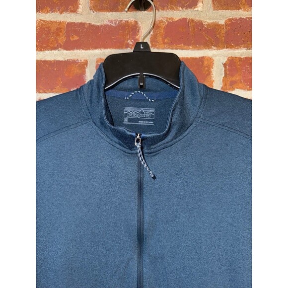 Patagonia women’s Pack out blue 1/2 zip pullover medium - Picture 4 of 6